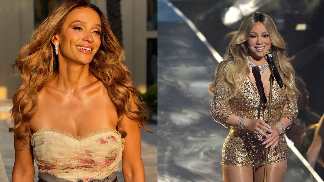 Isabel dos Santos desfruta da noite e regista concerto de Mariah Carey no Saadiyat Nights